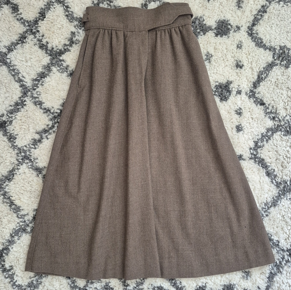 Givenchy SPORT Vintage 100% Wool Skirt